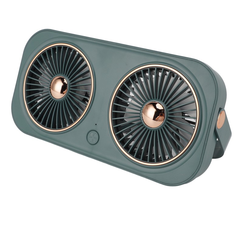 20W Solar Panel High Speed Airflow 5V Dual Exhaust Fan