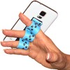 LAZY-HANDS 3-Loop Phone Grip - FITS Most - Paws Blue