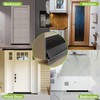 DINGLIAN 2 PCS Door Brush Bottom Sweep, Self Adhesive Door