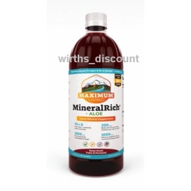 Maximum Living 1 BOTTLE MAXIMUM LIVING MINERALRICH PLUS ALOE LIQUID MINERAL RICH. 32 OZ.