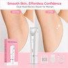 Women’s Electric Shaver for Body Grooming – Dual-Head Rechargeable Razor