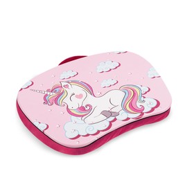 Jasenna Pets Lap Desk - Lapdesk Fits up to 11.6 Inch laptops - Drawing Table and Craft Desk (1-Unicorn)