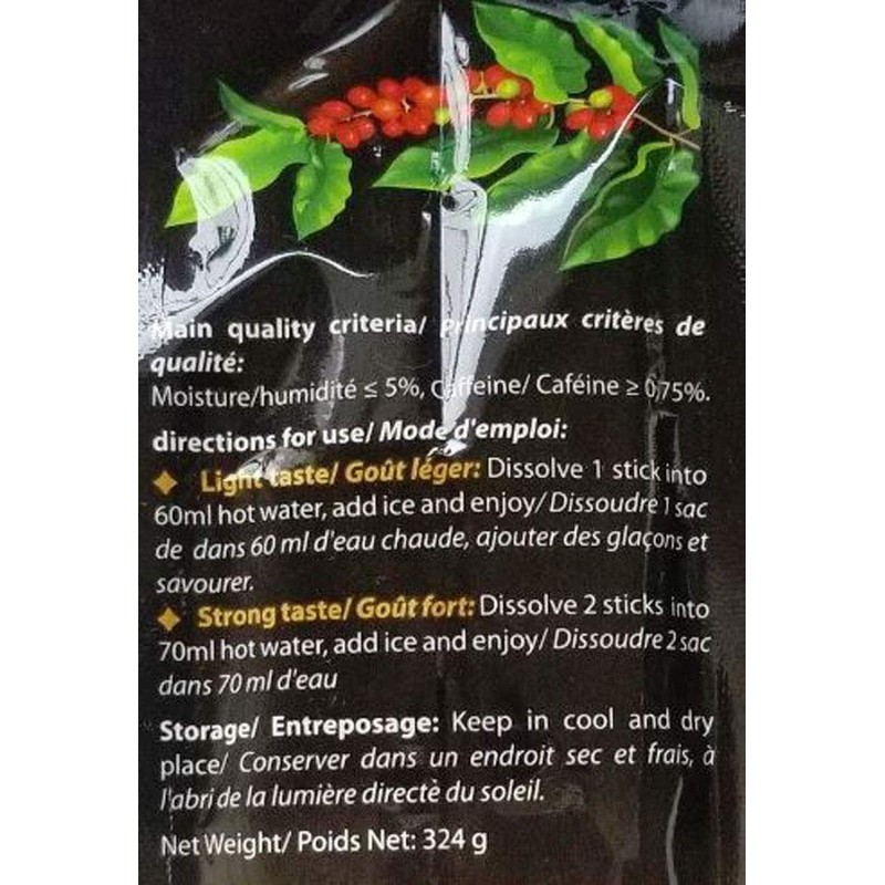 TGT Viet nam instant Iced coffee drink mix (Black Coffee,