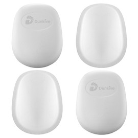 Dunkive 4 Pcs Football Knee Pads for Youth, Skill Positions Sports Ultra Light Knee Sleeve for School Team Boys Girls Anti Collision Basketball Volleyball Soccer Cycling Wrestling Protector