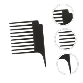 Baluue 2pcs Wide Teeth Hair Comb for Detangling and Styling Fork Hairbrush for Curly and Straight Hair Gentle Scalp for Men and Women Hairdressing