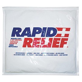 Medline Accu-Therm Reusable Hot/Cold Gel Pack, 10 Inch x 12 Inch, Microwaveable & Freezable, Non-Toxic Gel, Case of 12 Each