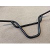 Unbranded BLACK PRETZEL BMX/ FREESTYLE BICYCLE HANDLEBARS 22.2 MM, 11"RISE