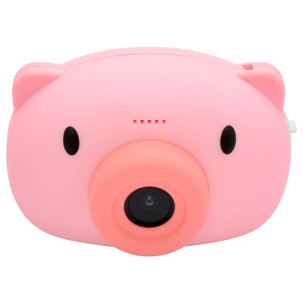 Hi-Tech HWC11-PK Helway Mini Kids Camera Baby Pig (Kobid), Pink