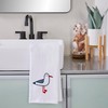 SKL HOME Seagull Portrait Hand Towel 2pc Set for Bath/Kitchen/Bar