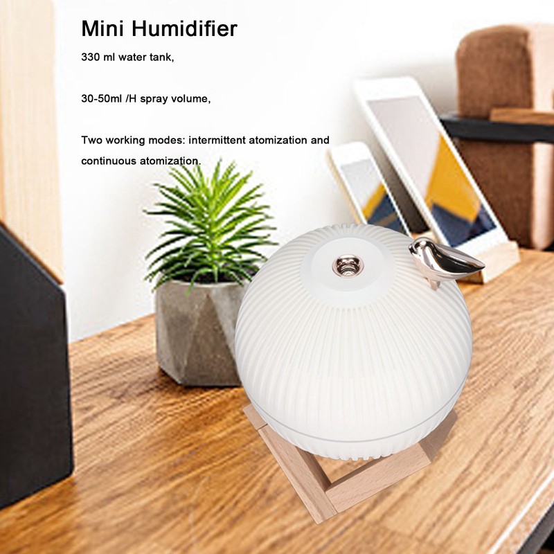 SXE330 Mini Humidifier Portable Ultra Quiet Cool Mist Air Diffuser