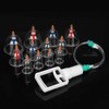 12 Cup Cupping Therapy Set, Chinese Cupping Therapy Set with