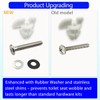 2025 Upgrade 1133024 1239016 Toilet Seat Bolts & Screws for