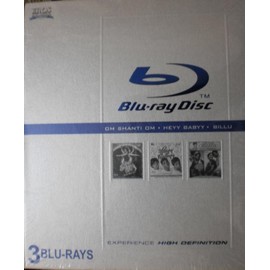 Om Shanti Om, Heyy Babyy, Billu Barber-3 Blu Rays in 1