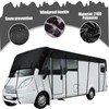 HFKJway 210D Oxford Camper Cover - Foldable Storage for Travel