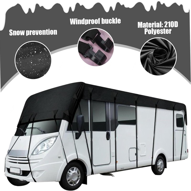 HFKJway 210D Oxford Camper Cover - Foldable Storage for Travel