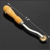 RJWKAZ Perfect 4mm Pattern Wheel Needle Point Tracing Wheel Sewing