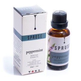 SPRUSE Peppermint Essential Oil - 30ml - 100% Natural Undiluted