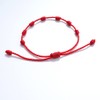 BOBEINI 7 Knots Red Cord Bracelet to Protect Evil Eye