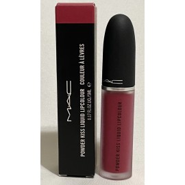 MAC Powder Kiss Liquid Lipcolour Shade 980 ELEGANCE IS LEARNED 5ml / .17oz