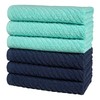 Premium Kitchen Towels (16”x 25”, 6 Pack) | Large Cotton