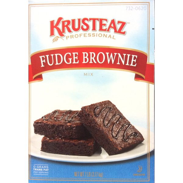 Krusteaz FUDGE BROWNIE Mix 7lb. (4 Pack)