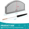 GTD42EASJ2WW GTD33EASK0WW GTX22EASK0WW GTD65GBSJ3WS Dryer Lint Screen Replacement WE03X23881 Compatible