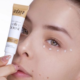 Crema Contorno De Ojos Adara Cafeina Y Acido Hialuronico Momento De Aplicacin Danoche Tipo De Piel Todo Tipo De Piel                                  