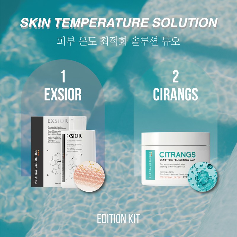 Philotica Exiol 80ml + Citrus Cooling Pack 270ml Set Includes