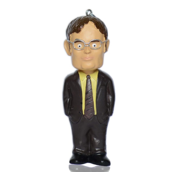 Madanar Dwight Schrute Christmas Tree Ornament Hanging Holiday Decor - The Office TV Show Merchandise