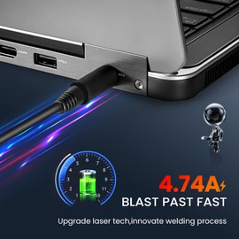 90W 65W Power Supply Laptop Charger for HP Elitebook 8440p 8460p 2540p 2560p 8560p 8540w 8470p 2570p 8540p 2760p 8530w HP Pavilion G4 G6 G7 DM4 DV4 DV5 DV6 DV77 HP EliteBook Folio 9470m 9480m Charging