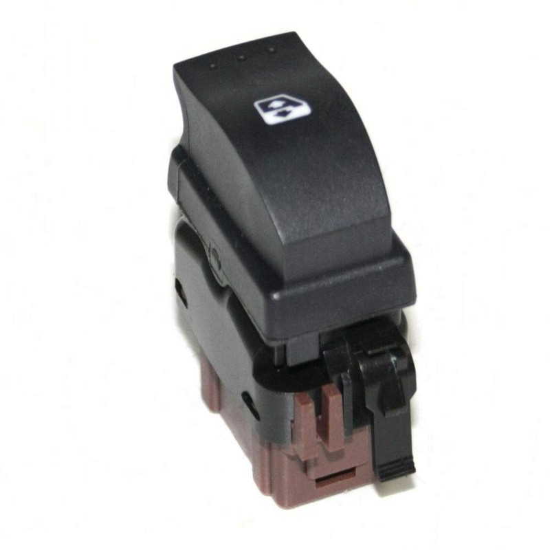 Window Switch, Electric Front Window Switch, Compatible with Renault