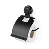 Compactor Toilet Roll Holder, POWDER COATING IRON 24H SUCTION CUP