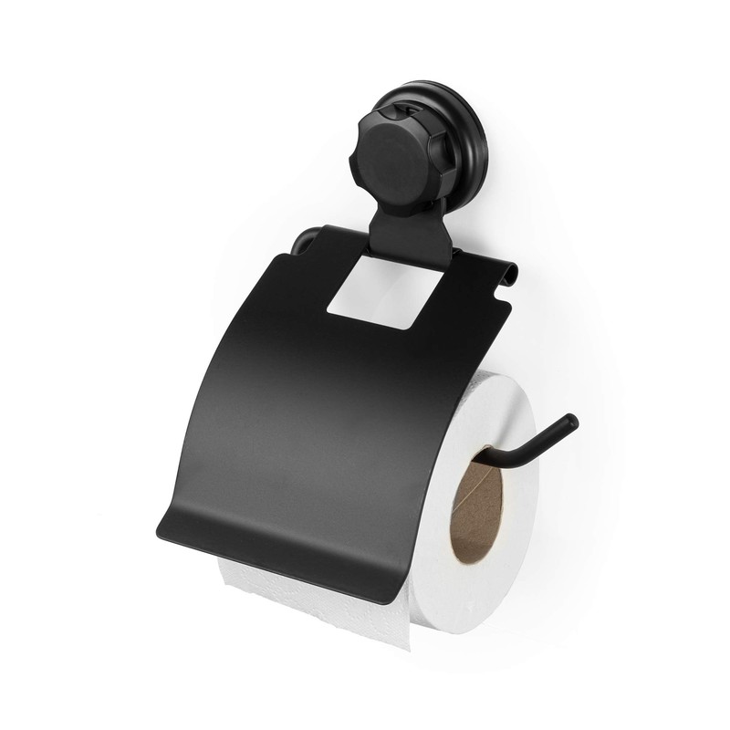Compactor Toilet Roll Holder, POWDER COATING IRON 24H SUCTION CUP