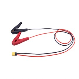 aeobdai XT60 Connection Cable with Alligator Clips XT60 Male to Alligator Clip XT60 Extension Cable 100cm/3.3ft