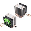 CPU Fan 4 Heatpipes 90mm 3pin Noiseless Plug and Play