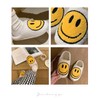 FUUPNN Smile Face Slippers for Girls Boys,Retro Cute Soft Plush