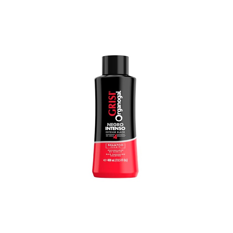 Shampoo Grisi Organogal negro intenso 400 ml