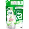 LION Hadakara Body Soap, Foam, Green Citrus Scent, Refill, 14.2