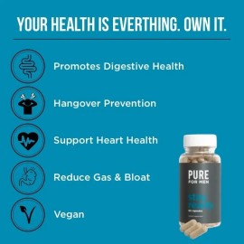 Pure For Men Fibra 60 Capsulas Cad Noviembre 2025