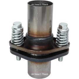 Unbranded 1.75" ID Universal QuickFix Exhaust Flange Repair Pipe Kit Spring Bolt Stud