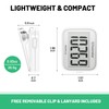 3D Pedometer for Walking, Simple Step Counter for Walking with