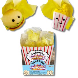 Surprise Popcorn Fidget Toys Collection - Premium Squishy Toys for Squishing & Stretching - Collect Them All with Various Themes - Ideal Fidget Toy for Stress Relief & Focus - Durable and Fun