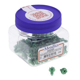 Ground Screw 8-32 X 5/16 Hwh Sl Green Steel Zinc (Box 100)