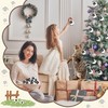 AUTMORAN 18Pcs Cute Sheep Ornaments Hanging Decor,Holiday Tree Decorative Lamb