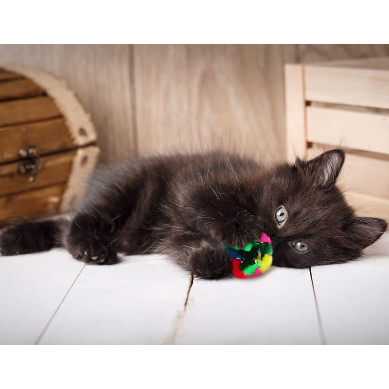CanCor Original Crinkle Ball (Mini) Crinkle Sounds Cat Toy Mylar