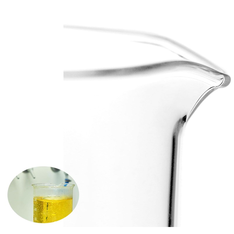 3stk Abgestufter Messbecher Glas Becherglas 25ml 50ml 100ml Set für