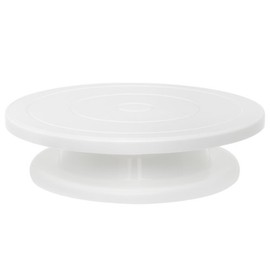 Ateco 608 11" Revolving Plastic Cake Turntable / Stand with Non-Slip Base