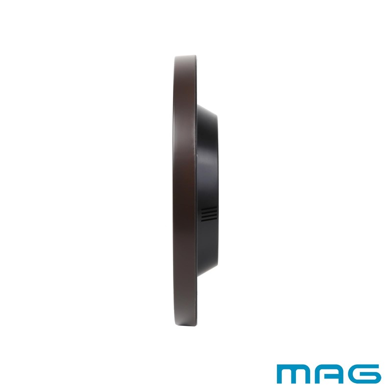 MAG W-742 BR-Z Noah Precision Small Wall Clock Analog Stylish