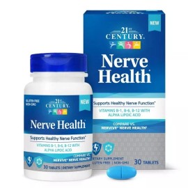 21st CENTURY Nerve Health, 30 Tablets