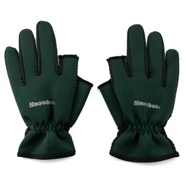 Snowbee Lightweight Neoprene Gloves, Medium – A Lightweight Glove With A Nylon Knit Palm & Rubberised ‘Dots’ For Extra Grip, Thumb & Index Finger Left Exposed To Allow Tying Of Knots Or Loading
